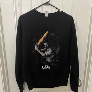 MARVEL Loki black sweater.